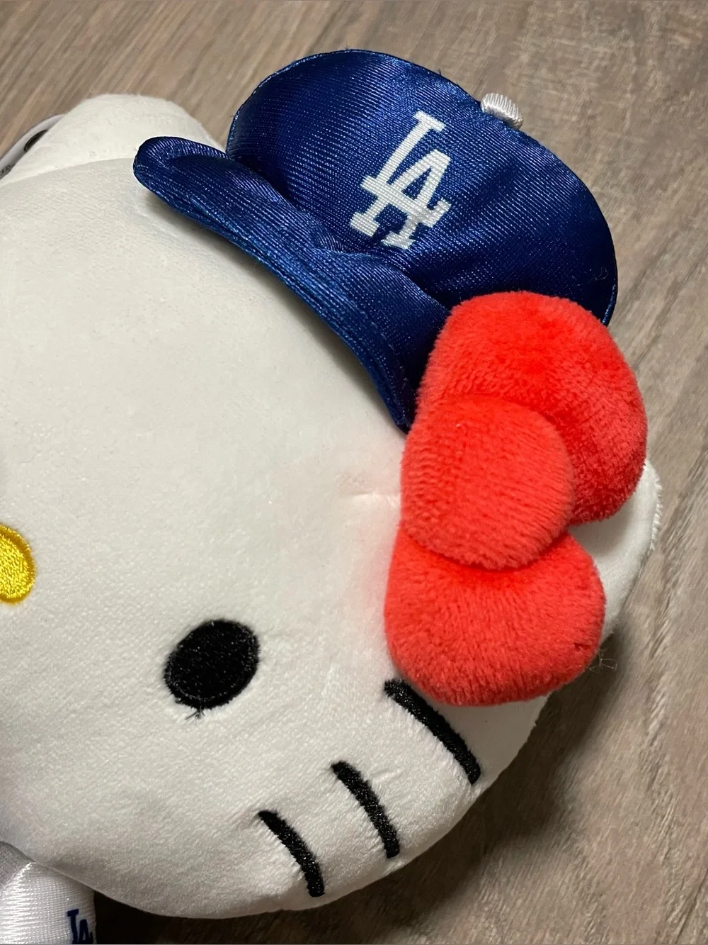 50th Anniversary Los Angeles Dodgers x Hello Kitty Plush Toy NWT - Blue & White
